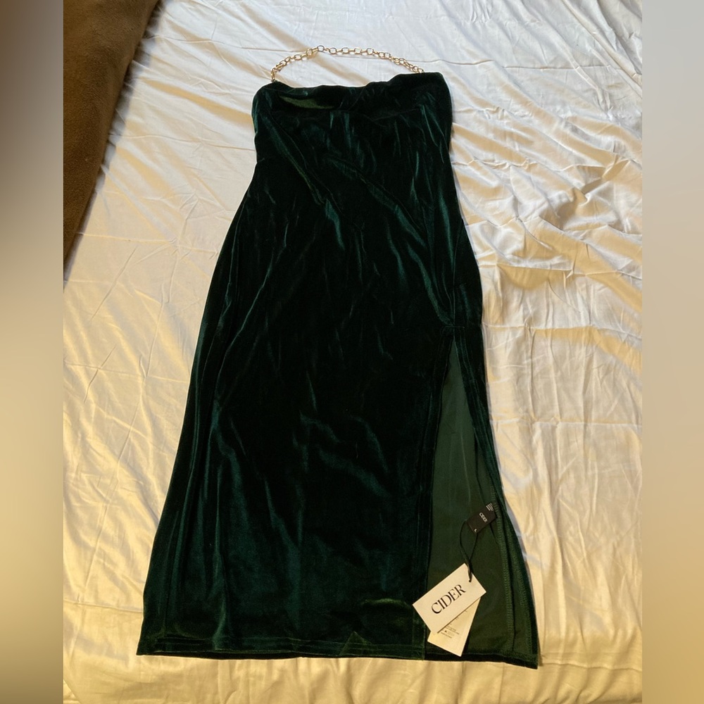 Green dress